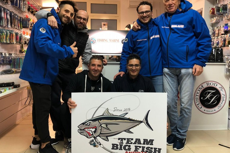 I componenti del Team Big Fish di Andria