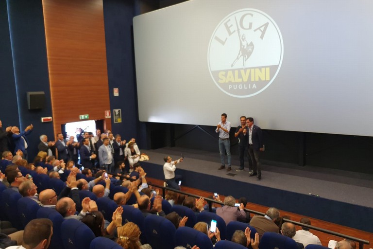 Manifestazione della Lega Puglia