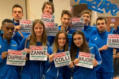 La Nazionale Under 23 agli Europei di corsa campestre a Lisbona