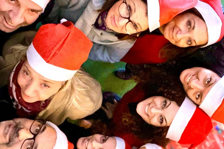 La casa di babbo Natale con i suoi Elfi 2019