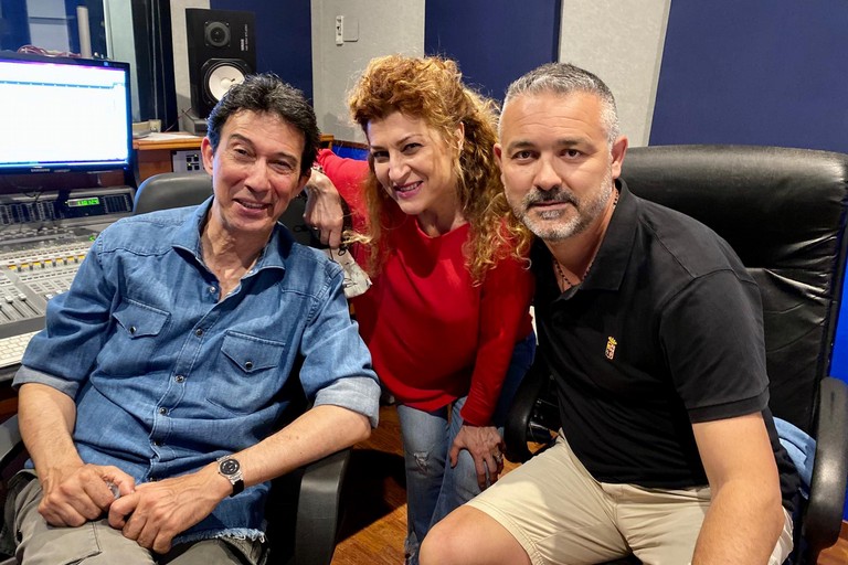 Sabino Matera con Umberto Sardella e Antonella Genga