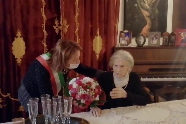 100 anni della signora Luigia