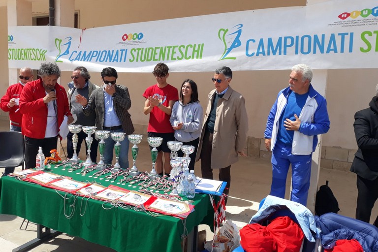 Il momento della premiazione