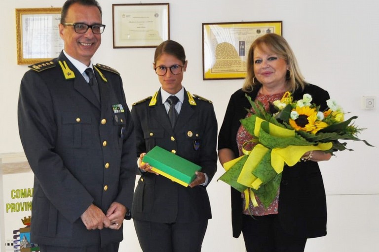 Prefetto Riflesso visita la Gdf