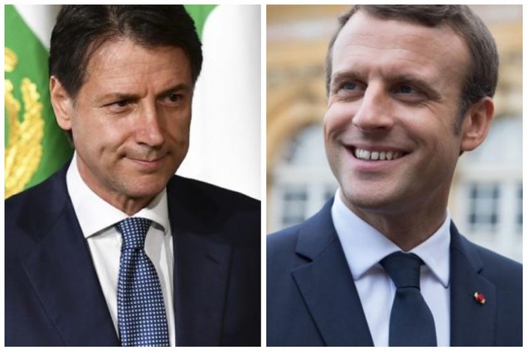 Conte e Macron