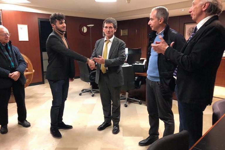 Al neo ingegnere Fabrizio Saccone, la borsa di studio