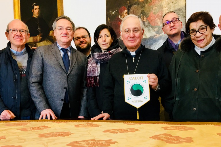 Il direttivo del C.A.L.C.I.T. incontra Mons. Mansi