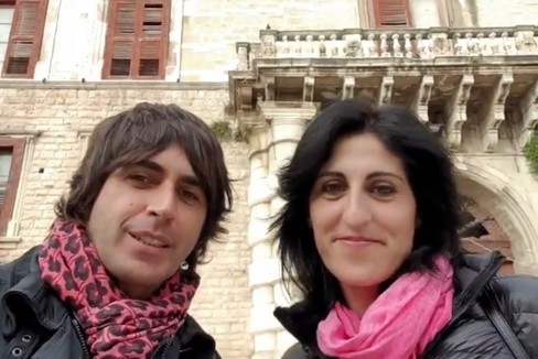 Daniele Badursi e Daniela Salfi, due travel blogger ad Andria