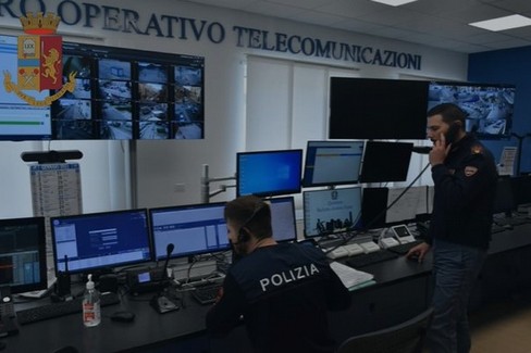 centrale operativa Polizia di Stato