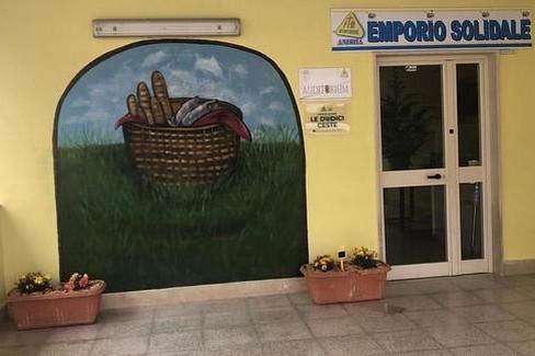 inaugurazione emporio solidale Le Dodici Ceste Misericordia di Andria