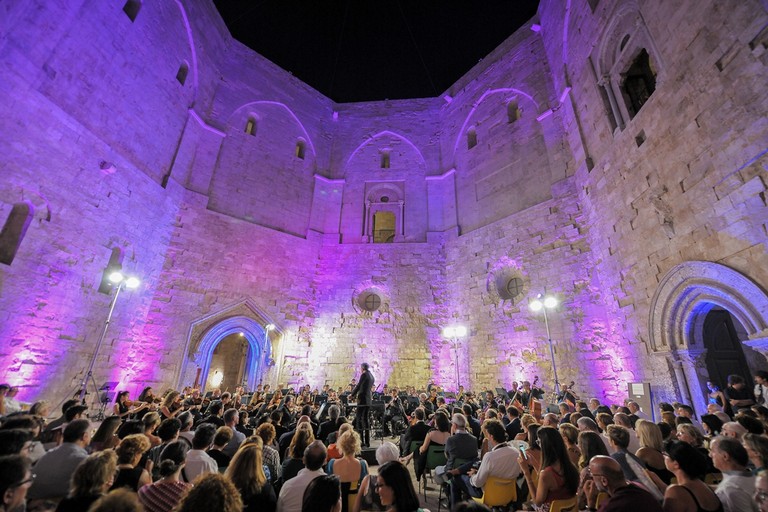 Concerto nel cortile di Castel del Monte