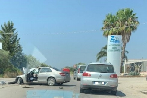 incidente via Canosa
