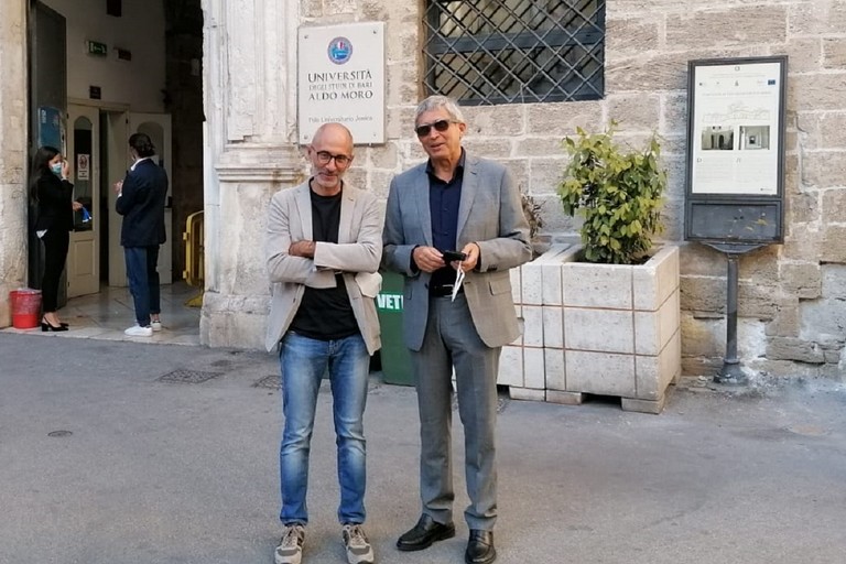 da sx il prof. Losappio ed il prof. Pisconti