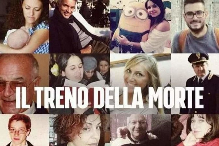 Vittime disastro ferroviario