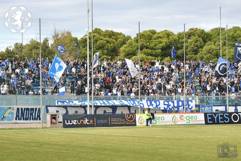 La Curva Nord della Fidelis Andria