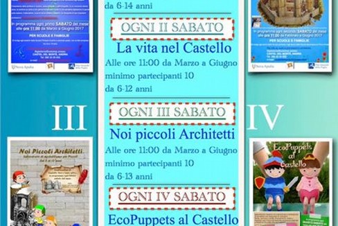 laboratori didattici a Castel del Monte