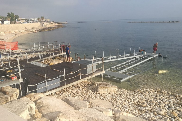 spiaggia attrezzata per i diversamente abili