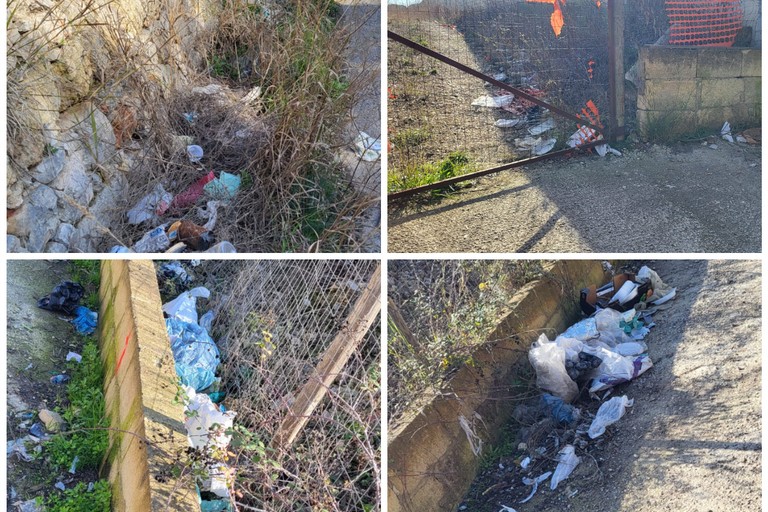 Degrado e sporcizia: via Salvatore Liddo discarica a cielo aperto