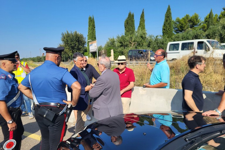 chiusura dello svincolo per Montegrosso