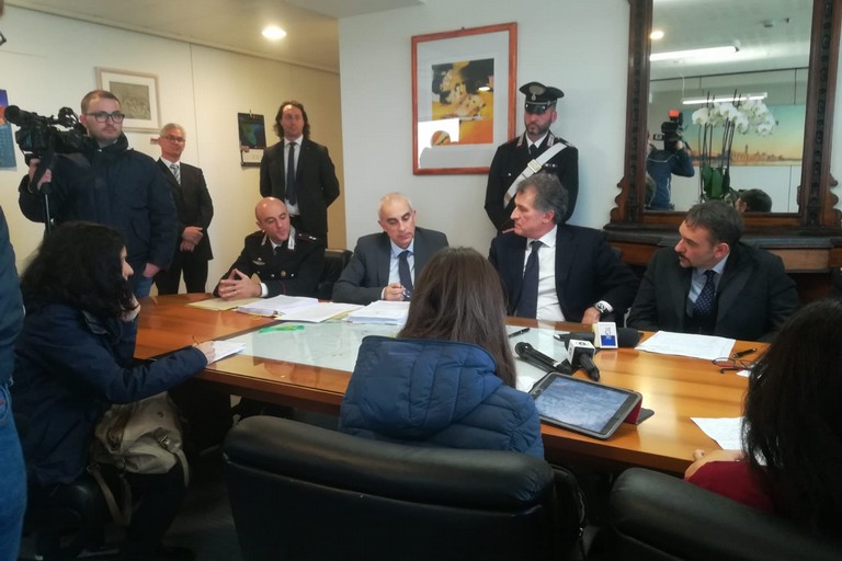 Conferenza stampa Procura di Bari e Carabinieri
