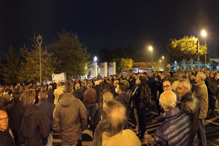 manifestazione agricoltori ad Andria
