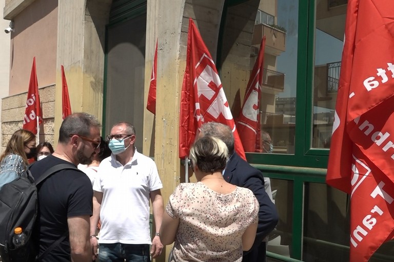 Manifestazione Fp Cgil Bat