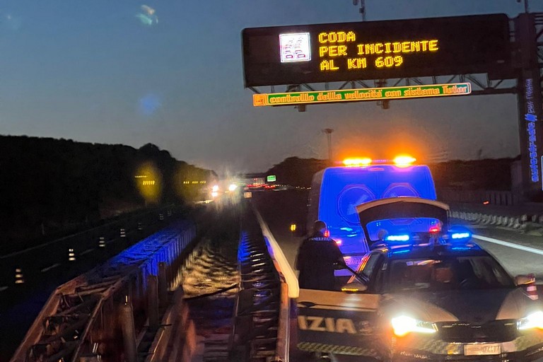 tragedia sfiorata sull'A/14 tra Canosa ed Andria
