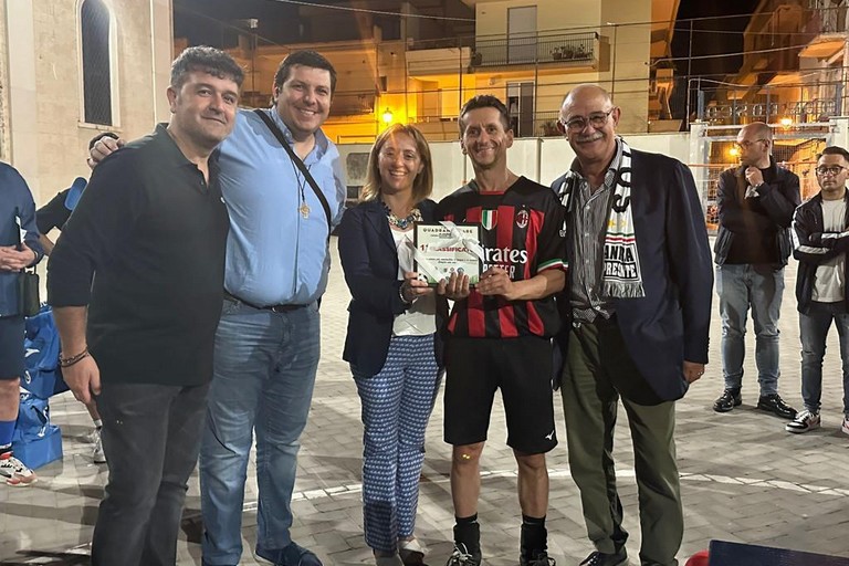memorial sportivo del Milan Club Andria
