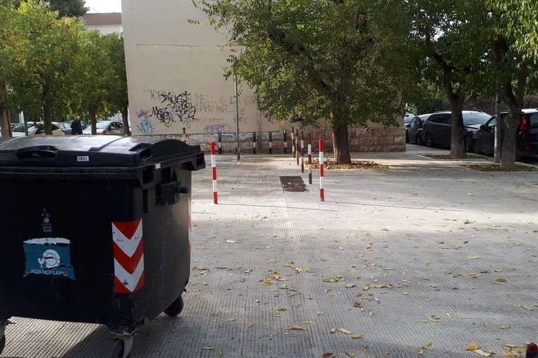 Mercato di Andria, bagni rimossi