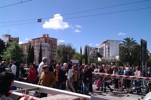 Passaggio a livello rotto viale Gramsci