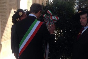 Sindaco Giorgino celebrazione 25 aprile