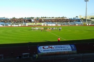 Bisceglie-Fidelis: inizia il match, parziale 0-0