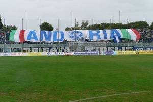 Curva nord tifosi Andria