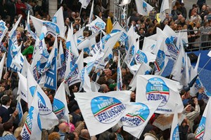 Bandiere Popolo delle Libertà