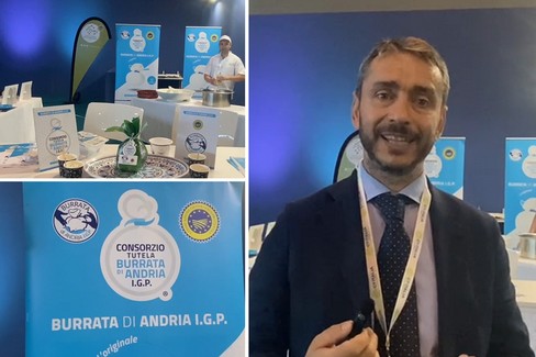 La Burrata di Andria IGP nella cena del G7 e al Media Centre in Fiera del Levante