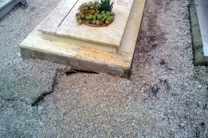 Cimitero Andria cedimento