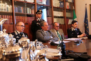 Procura della Repubblica di Trani conferenza stampa