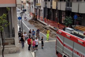 Via Regina Margherita interessata dai lavori di rifacimento