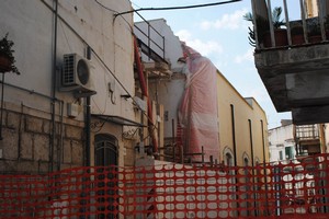 Via Teresita: dopo il crollo ripristinata la viabilità pedonale