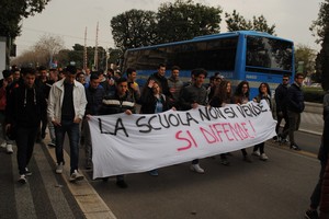 Studenti ITA in corteo