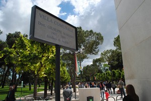 Targa Villa Comunale Andria