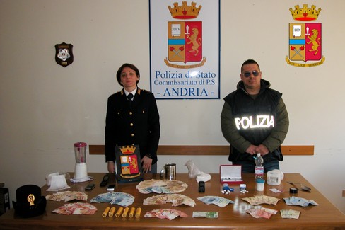 arresto cocaina polizia
