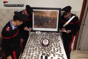 Droga sequestrata in un panificio