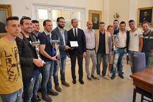 Futsal Andria premiata in Comune