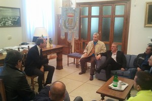 Giorgino incontra la delegazione Cgil provinciale