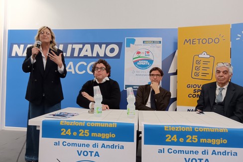  "Andria riparte ", Io Sud e Nuovo Psi insieme presentano il nuovo progetto politico