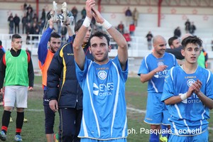 Applausi giocatori Fidelis a Castellaneta