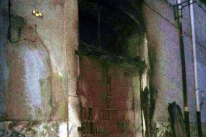 Incendio via Bovio Andria