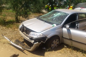 Incidente autovettura Andria - Bisceglie