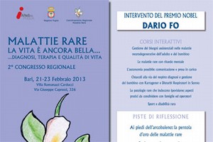 Locandina Congresso Malattie Rare